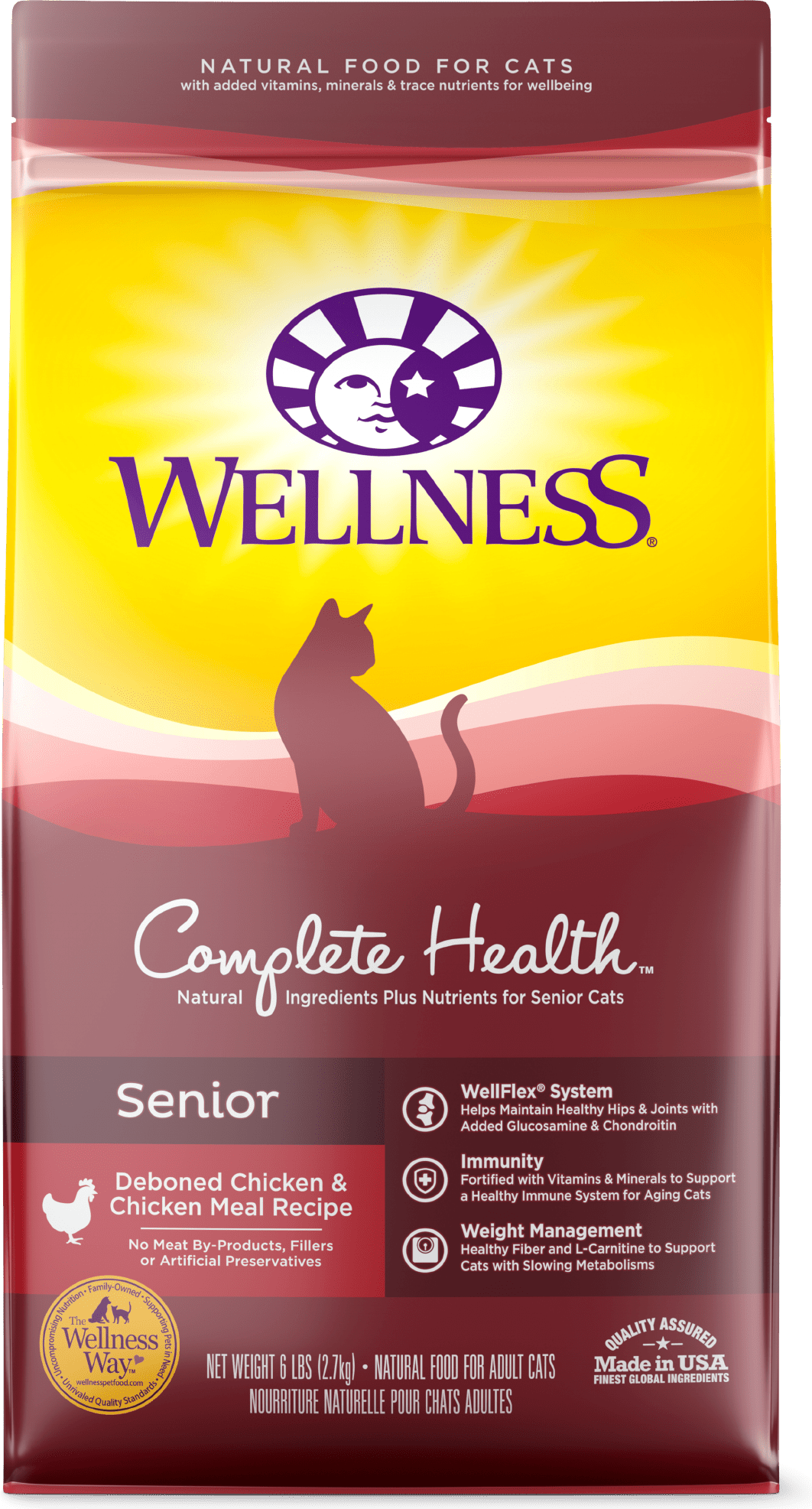 Wellness Complete Health Senior Senior: Deboned Chicken & Chicken Meal